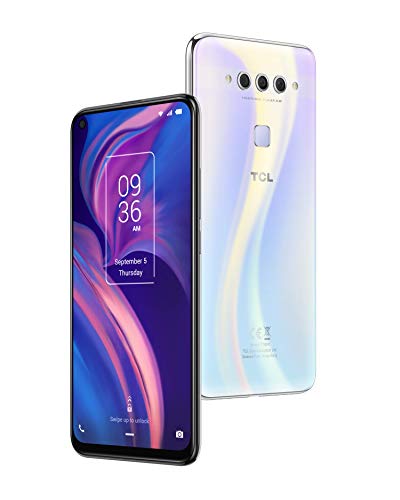 TCL PLEX – Smartphone de 6.53” (Octacore Snapdragon 675, RAM de 6GB, memoria interna de 128GB, ampliable micro SD, triple cámara trasera 48MP + 16MP + 2MP, cámara frontal 24MP) color blanco