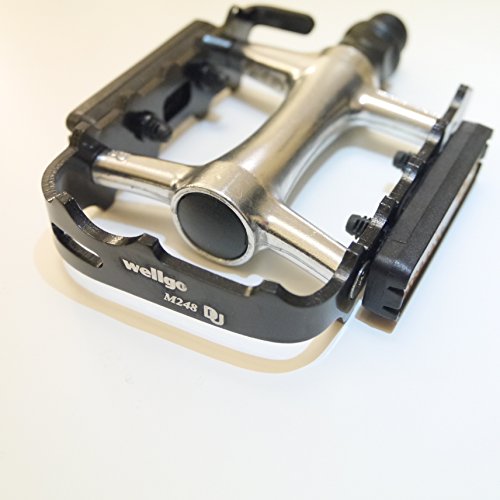 Wellgo M248DU - Pedales de Aluminio para Carreteras de montaña con Reflector Wellgo M248DU - Pedales de Aluminio para Carreteras de montaña con Reflector