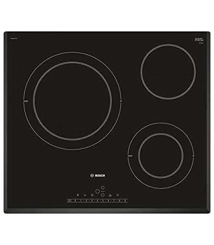 Bosch Serie 6 PKK651FP2E - Placa Vitroceramica Integrado, Vidrio y cerámica, Negro, 1200 W Bosch Serie 6 PKK651FP2E - Placa Vitroceramica Integrado, Vidrio y cerámica, Negro, 1200 W