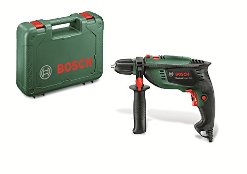 Bosch UniversalImpact 700 - Taladro Percutor (700 W, Empuñadura adicional, Tope de profundidad, Maletín) Bosch UniversalImpact 700 - Taladro Percutor (700 W, Empuñadura adicional, Tope de profundidad, Maletín)