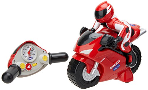 Chicco - Motocicleta radiocontrol Ducati 1198, con mando intuitivo y sonidos Chicco - Motocicleta radiocontrol Ducati 1198, con mando intuitivo y sonidos