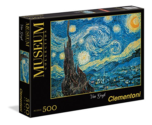 Clementoni - Puzzle 500 Piezas Noche Estrellada Van Gogh (30314.4)