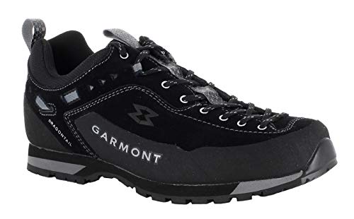 GARMONT Dragontail LT Black - Zapatillas de escalada con suela Vibram, color Negro, talla 46.5 EU
