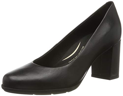 Geox D New Annya A, Zapatos de Tacón para Mujer, Negro (Black C9997), 39 EU