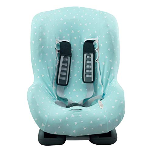 JANABEBE Funda Universal para Silla de Coche Grupo 1-2-3 Mint Sparkles