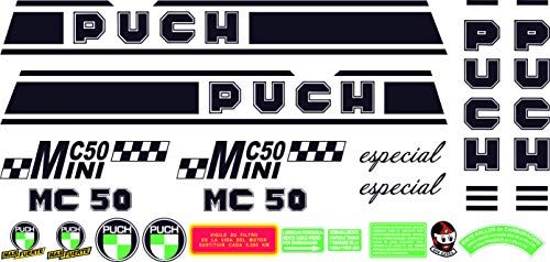 Kit de adhesivos motos clasicas Puch MINICROSS MC 50 Mini Especial - Juego Pegatinas Completo - Vinilo para Moto, máxima Calidad. Kit de adhesivos motos clasicas Puch MINICROSS MC 50 Mini Especial - Juego Pegatinas Completo - Vinilo para Moto, máxima Calidad.