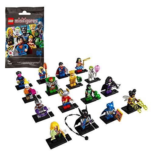 LEGO Minifigures - Dc Super Heroes Series, Sobre Sorpresa con 1 Minifigura Coleccionable del Universo de Superhéroes de Dc, Novedad 2020, modelo surtido (71026) LEGO Minifigures - Dc Super Heroes Series, Sobre Sorpresa con 1 Minifigura Coleccionable del Universo de Superhéroes de Dc, Novedad 2020, modelo surtido (71026)