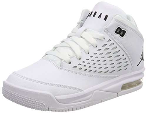 Nike Jordan Flight Origin 4 Bg, Zapatos de Baloncesto Unisex Niños, Blanco (White/Black 100), 36.5 EU