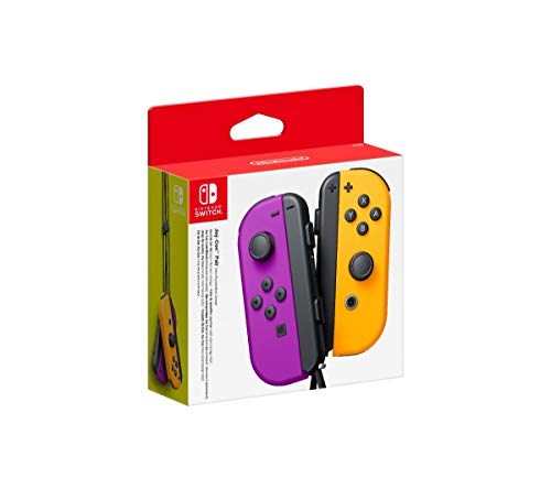 Nintendo Joy-Con (set Izda/Dcha) Morado Neón/Naranja Neón Nintendo Joy-Con (set Izda/Dcha) Morado Neón/Naranja Neón