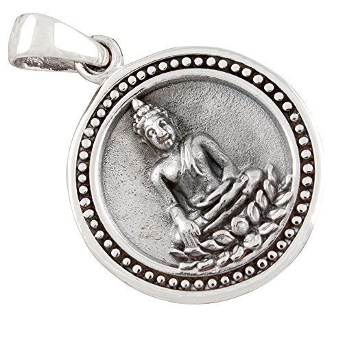 Buda colgante de plata 925