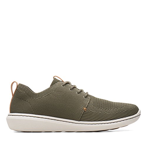 Clarks Step Urban Mix, Zapatillas para Hombre, Verde Khaki, 43 EU Clarks Step Urban Mix, Zapatillas para Hombre, Verde Khaki, 43 EU