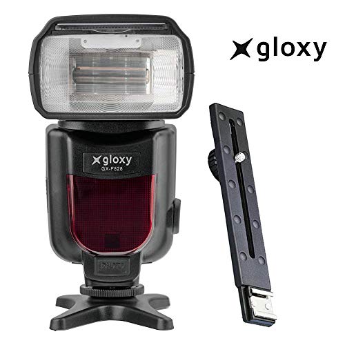 Gloxy GX-F828 Flash para Canon Nikon Sony Olympus Panasonic Pentax Fujifilm Leica y Otras cámaras Digital SLR Réflex