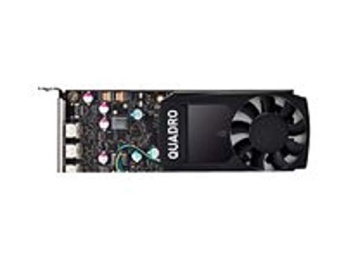 HP 1370046634 - Tarjeta Grafica Nvidia Quadro P400 2Gb Kit W2, Color Negro