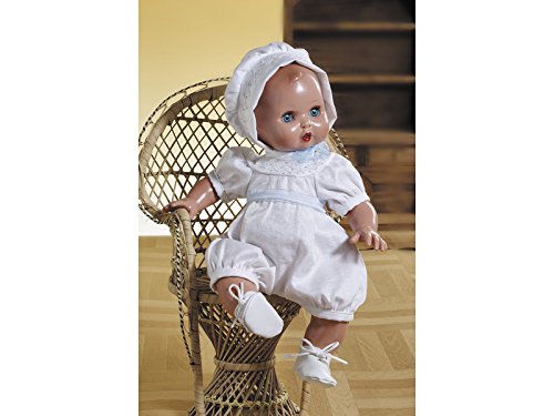 Mariquita Pérez - Juanín Bebé Pelele y Capota, Color Blanco (JB05057) Mariquita Pérez - Juanín Bebé Pelele y Capota, Color Blanco (JB05057)