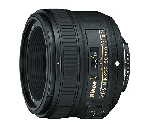 Nikon AF-S 50mm F1.8 G - Objetivo para Nikon (distancia focal fija 50mm, apertura f/1.8) color negro - Versión Europea Nikon AF-S 50mm F1.8 G - Objetivo para Nikon (distancia focal fija 50mm, apertura f/1.8) color negro - Versión Europea