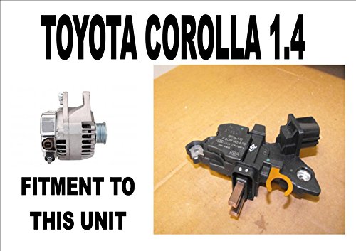 Regulador alternador para Toyota Corolla 1.4 1.6 16 V 2000 2001 2002 2003 2004 2005 2006 2007 Regulador alternador para Toyota Corolla 1.4 1.6 16 V 2000 2001 2002 2003 2004 2005 2006 2007