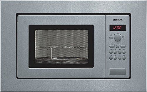 Siemens HF15G561 - Microondas, 1270 W, 10A, 50Hz, 230V, Acero inoxidable, 18000 g, 290 x 274 x 194 mm