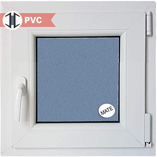Ventana PVC Practicable Oscilobatiente Derecha 600 ancho x 600 alto 1 hoja con vidrio Carglass (Climalit Mate)