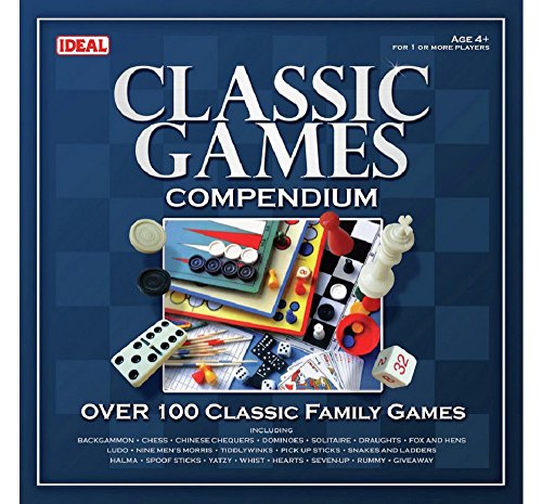 John Adams Ideal Classic Games - Lote de juegos de mesa clásicos (instrucciones en inglés) , color/modelo surtido