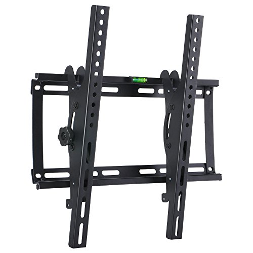 MODERN LIFE Soporte de Pared para TV de 23-55 Pulgadas (58-140cm), ±15° Inclinable, VESA 100x100-400x400mm, Carga 95kg, para Televisores de Pantalla Plana LED LCD Plasma Curvada, con Nivel de Burbujas