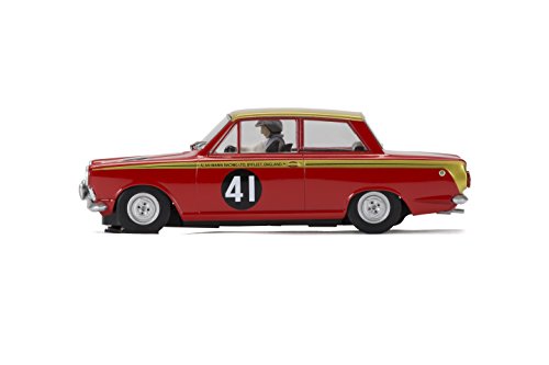 Scalextric Alan Mann Racing #41 1:32 Ranura C3870 Ford Lotus Cortina 1965 Etcc 500 km Coche Scalextric Alan Mann Racing #41 1:32 Ranura C3870 Ford Lotus Cortina 1965 Etcc 500 km Coche