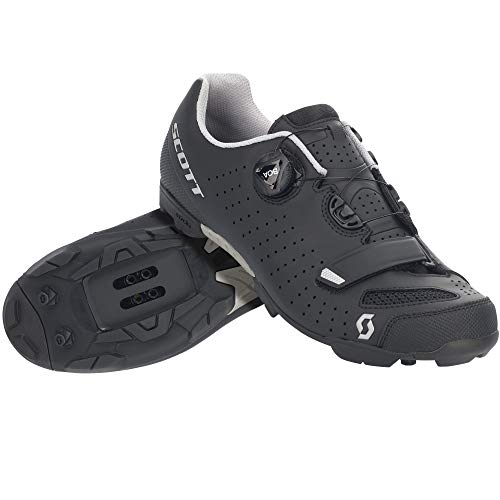 Scott MTB Comp Boa 2020 - Zapatillas de ciclismo, color negro y plateado, Hombre, negro/gris (718), 45