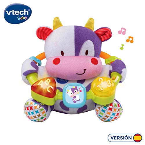 VTech- Vaca muusical Peluche Interactivo de Bebe con Suaves, Multicolor, única (3480-166022) VTech- Vaca muusical Peluche Interactivo de Bebe con Suaves, Multicolor, única (3480-166022)