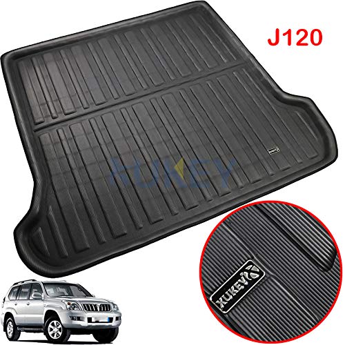 XUKEY para Land Cruiser 120 J12 Prado 2003 2004 2005 2006 2007 2008 2009 Maletero Trasero Maletero Bandeja Piso Alfombra Equipaje Bandeja Barro Kick Pad a Medida XUKEY para Land Cruiser 120 J12 Prado 2003 2004 2005 2006 2007 2008 2009 Maletero Trasero Maletero Bandeja Piso Alfombra Equipaje Bandeja Barro Kick Pad a Medida