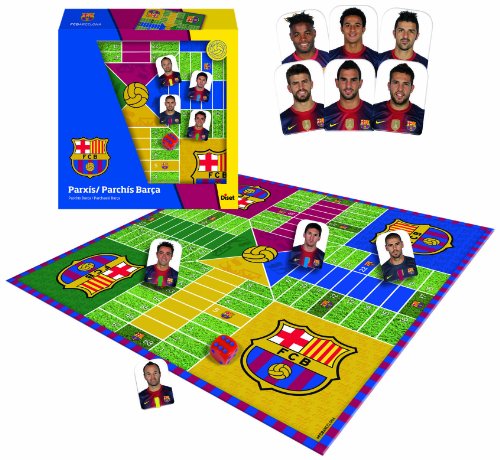 Diset 46904 - Parchís Jugadores F.C. Barcelona Liga BBVA 12-13