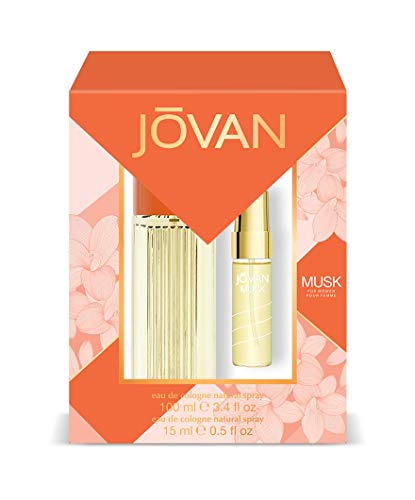 Jovan Musk Pack Mujer: Eau de Cologne Natural Spray 100 ml + Eau de Cologne Natural Spray 15 ml Jovan Musk Pack Mujer: Eau de Cologne Natural Spray 100 ml + Eau de Cologne Natural Spray 15 ml