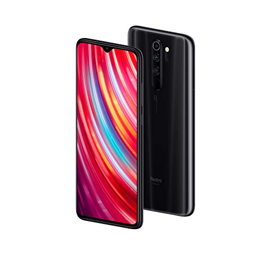 Xiaomi Redmi Note 8 Pro, Pantalla FHD+ 6.53" con notch tipo gota, 6GB + 128GB, cámara cuádruple 64MP, MTK Helio G90T, 4G, 4500mAh con carga rápida 18W, Android, Gris, Versión Española