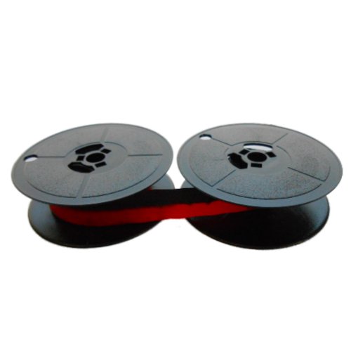 Cinta- negro/rojo -compatible con- Olivetti Valentine- Gr.8 -Marca Farbbandfabrik