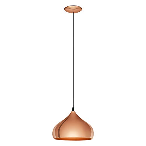 Eglo 49449 – Lámpara de techo, acero, color bronce