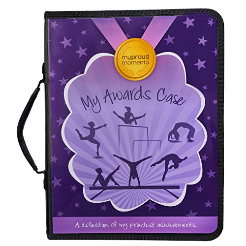 Estuche para guardar medallas de gimnasia, insignias y certificados Estuche para guardar medallas de gimnasia, insignias y certificados
