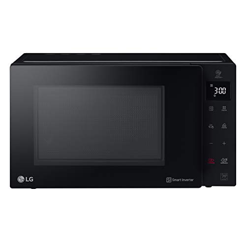 LG MH6535GIB Microondas Grill Smart Inverter Microondas 1000 W, Grill 900 W, Micro+Grill 1450 W, 25 litros de capacidad, Display LED, Plato interior 292 mm, Color Negro LG MH6535GIB Microondas Grill Smart Inverter Microondas 1000 W, Grill 900 W, Micro+Grill 1450 W, 25 litros de capacidad, Display LED, Plato interior 292 mm, Color Negro