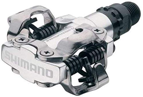 Pedales de MTB, Shimano M520, SPD, plata Pedales de MTB, Shimano M520, SPD, plata