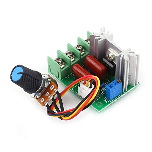 CA 50-220V 2000W SCR Regulador de Voltaje Eléctrico Regulador de Velocidad del Motor Regulador de Luz Temperatura CA 50-220V 2000W SCR Regulador de Voltaje Eléctrico Regulador de Velocidad del Motor Regulador de Luz Temperatura