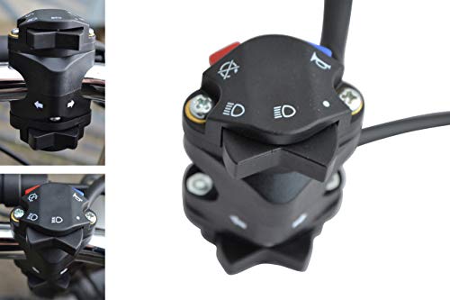 Moto Luz Amplificador Kill Indicador Interruptor Motocross, Enduro, Supermoto - 22mm 7/8" Manillar