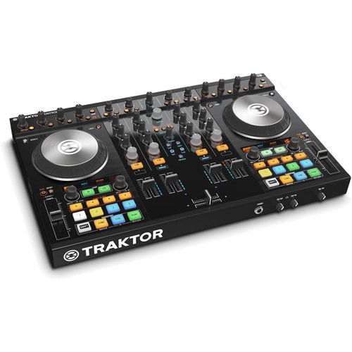 Native Instruments 22400 - Traktor sistema DJ Kontrol S4 MK II (4 canales de mezcla, USB 2.0), color negro