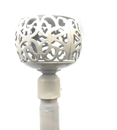 Texturas Basic Home Barra Sencilla Forja Universal Extensible de 120 a 210 cms Terminales Modelo Bola 6 Colores Exclusivos 49362 (Cream) Texturas Basic Home Barra Sencilla Forja Universal Extensible de 120 a 210 cms Terminales Modelo Bola 6 Colores Exclusivos 49362 (Cream)