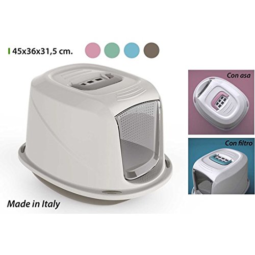 WC PET C/FILTRO DELUXE 45X36CM - COLORES SURTIDOS WC PET C/FILTRO DELUXE 45X36CM - COLORES SURTIDOS