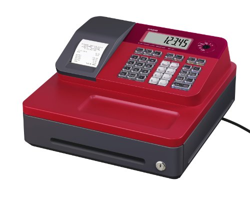 Casio SE-G1 SB-RD Caja registradora, rojo y negro