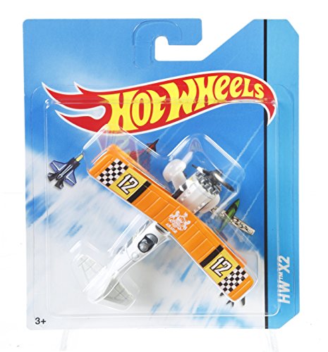 Hot Wheels Aviones de juguete, modelos surtidos (Mattel BBL47)