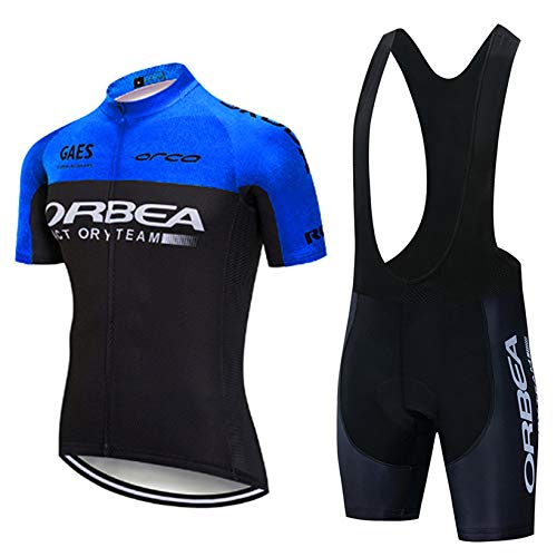 Maillot Ciclismo Hombre Ropa Ciclismo y Culotte Pantalones Acolchado 3D para Deportes al Aire Libre Ciclo Bicicleta