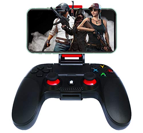 Mando para Android Inalámbrico, Maegoo Bluetooth Móvile Juegos Mando Gamepad Joystick Compatible para iOS(11.3-13.3 Version) iPhone iPad Android Teléfono Tableta Mando para Android Inalámbrico, Maegoo Bluetooth Móvile Juegos Mando Gamepad Joystick Compatible para iOS(11.3-13.3 Version) iPhone iPad Android Teléfono Tableta