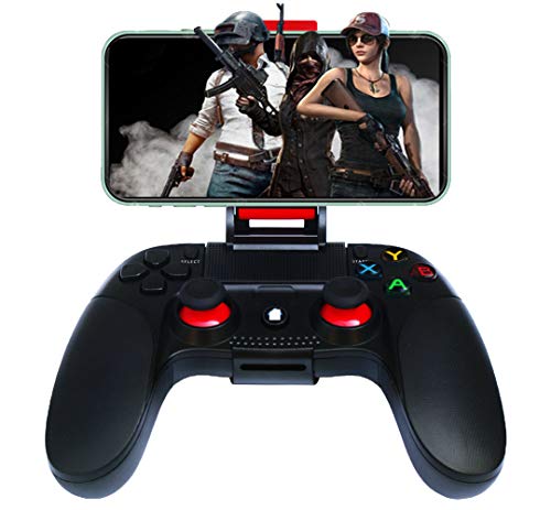 Mando para Android Inalámbrico, Maegoo Bluetooth Móvile Juegos Mando Gamepad Joystick Compatible para iOS(11.3-13.3 Version) iPhone iPad Android Teléfono Tableta