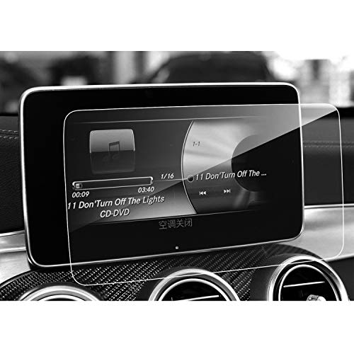 Mercedes-Benz Clase G GLE GLS GLA CLA AMG 8 pulgadas Navegación Protector de pantalla - LFOTPP 9H Cristal Vidrio Templado GPS Navi película protegida Glass