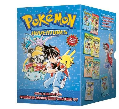 Pokémon Adventures Red & Blue Box Set: Set includes Vol. 1-7 (Pokemon)