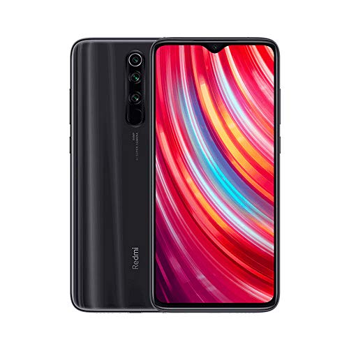 Xiaomi Redmi Note 8 Pro Teléfono 6GB RAM + 64GB ROM, Pantalla Completa de 6.53”, CPU MTK Helio G90T Octa-Core, 20MP Frontal y 64MP AI Cuatro Cámara Trasera Móviles Versión Global (Gris)