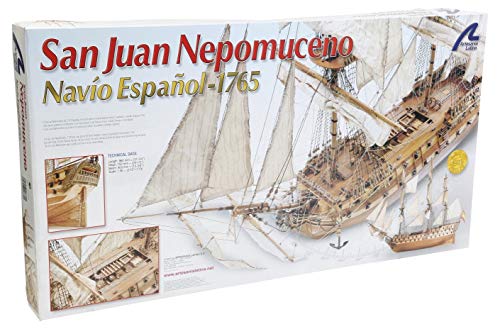 Artesanía Latina 22860. Maqueta de Barco en Madera San Juan Nepomuceno 1/90